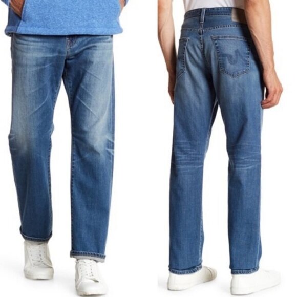 AG The Graduate Tailored Straight Jeans - Picture 1 of 7